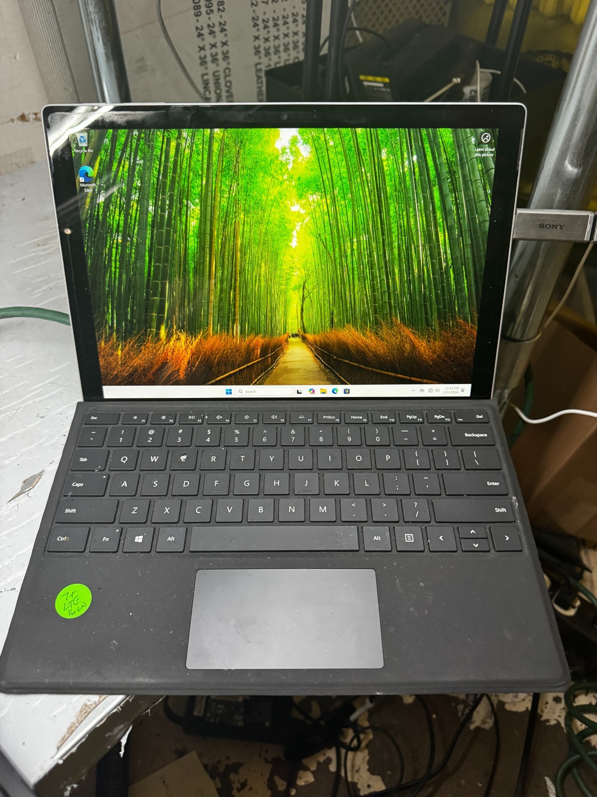 Microsoft Surface Pro Core I5-7300U 256GB SSD 8GB RAM Laptop #6334
