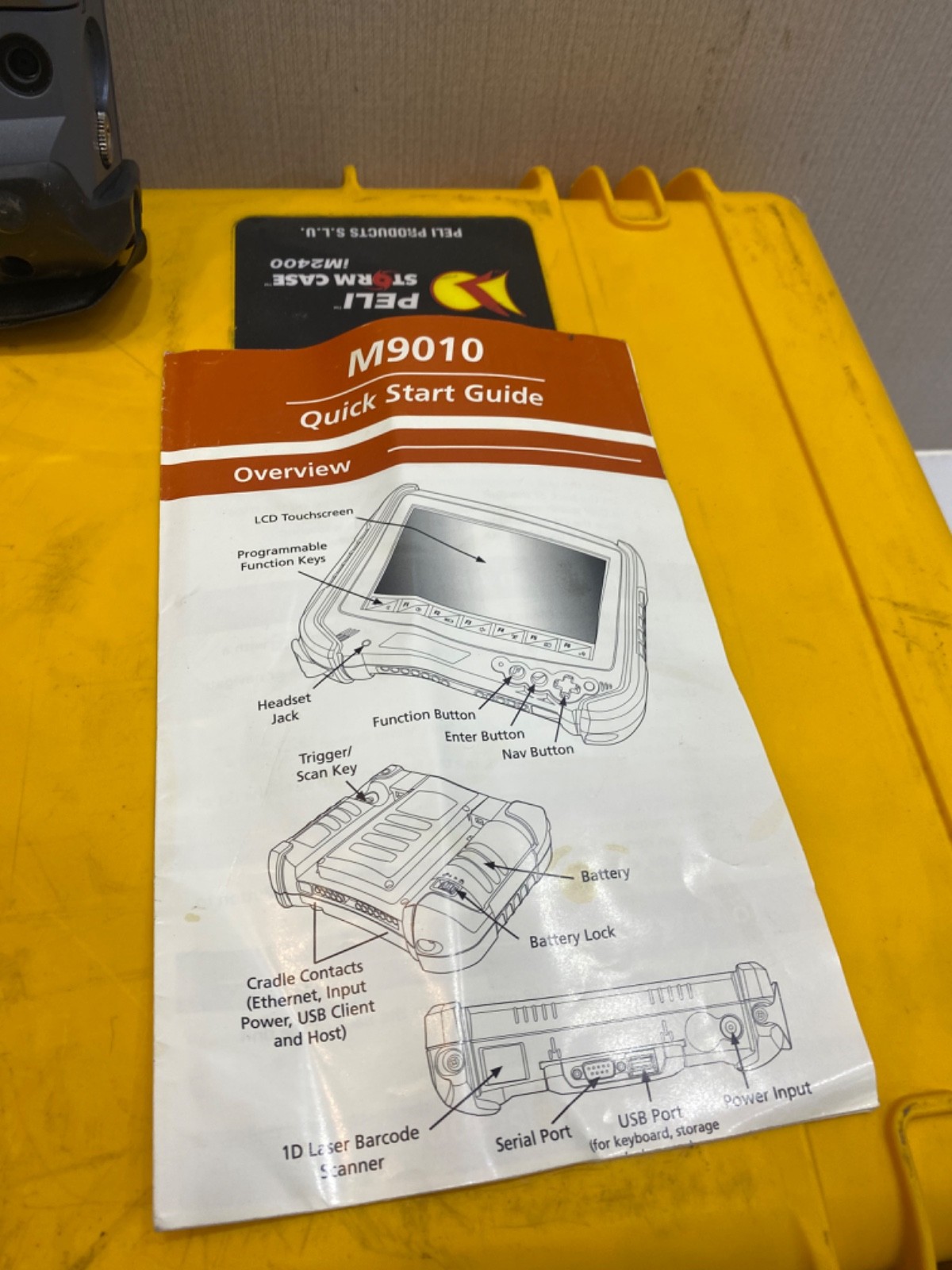 DAP Technologies M9000 ,9000WBWV1 Rugged Tablet with CBCE840V-9 Docking station