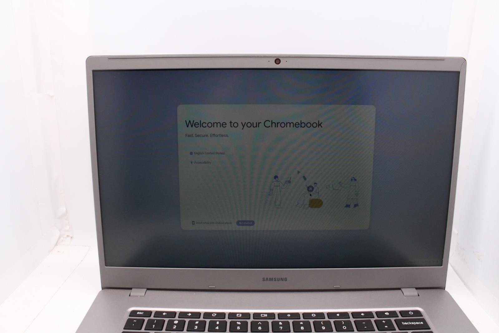 Samsung Chromebook 4 XE350XBA 15.6″ N4000 4GB 32GB 93% Battery