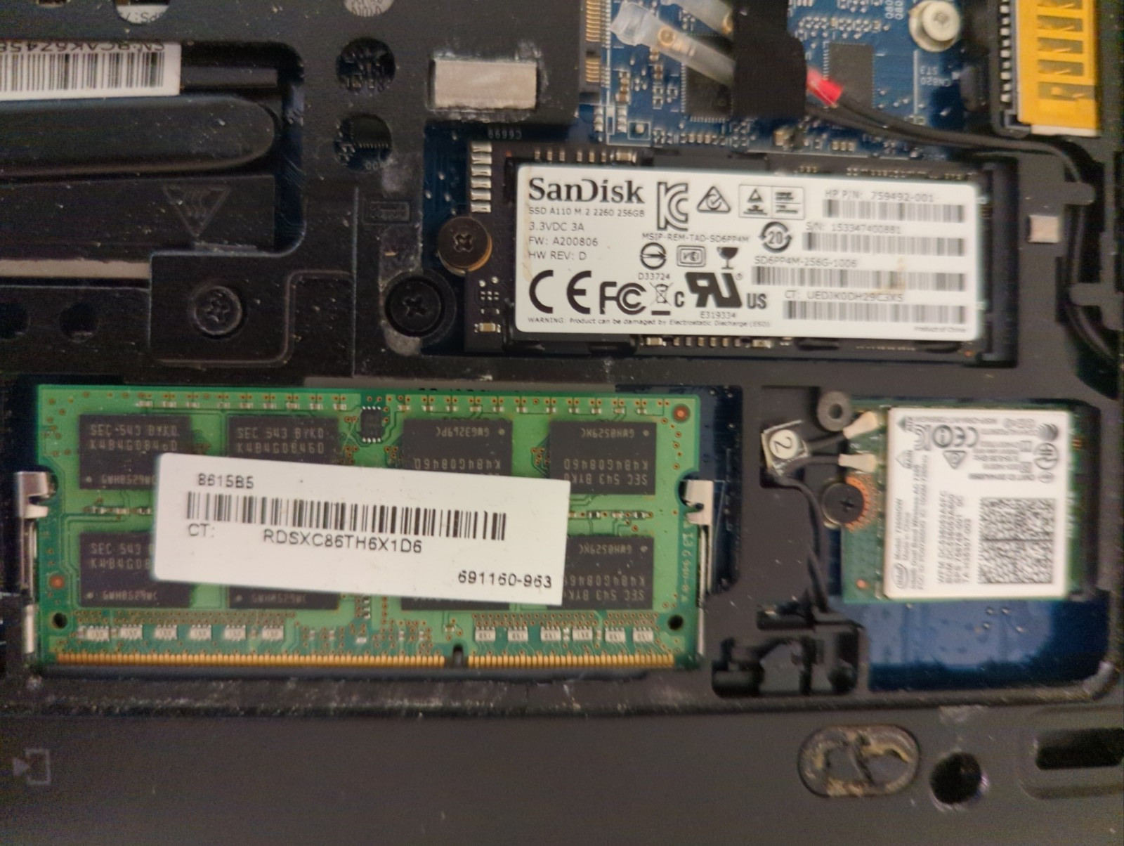 HP Elitebook 820 G2 Touchscreen i7-5600 2.6GHz 16GB RAM 256GB SATA SSD