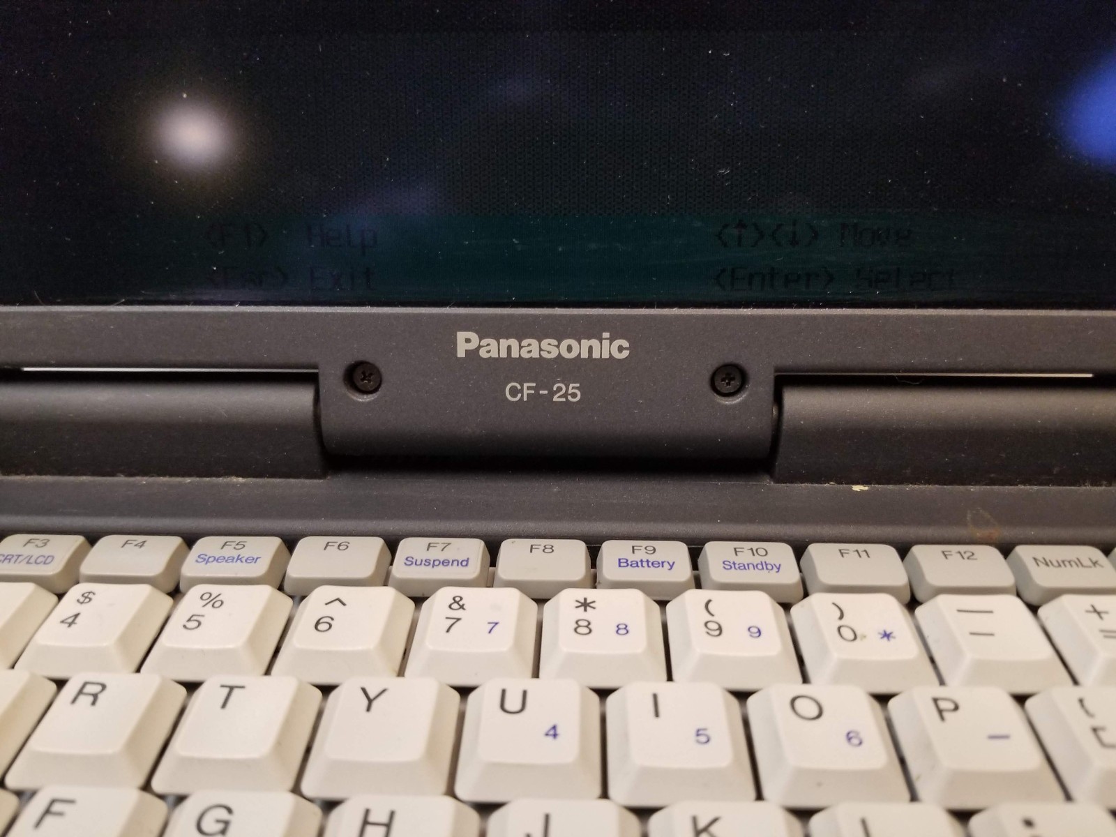 Panasonic Toughbook CF-25 Vintage Laptop FOR MOTOROLA PROGRAMMING OLD RADIOS
