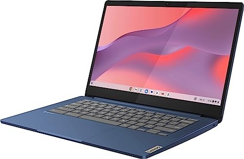 Lenovo IdeaPad Slim 3 Chromebook 14″ FHD Touch Kompanio 520 4GB 64GB eMMC Blue