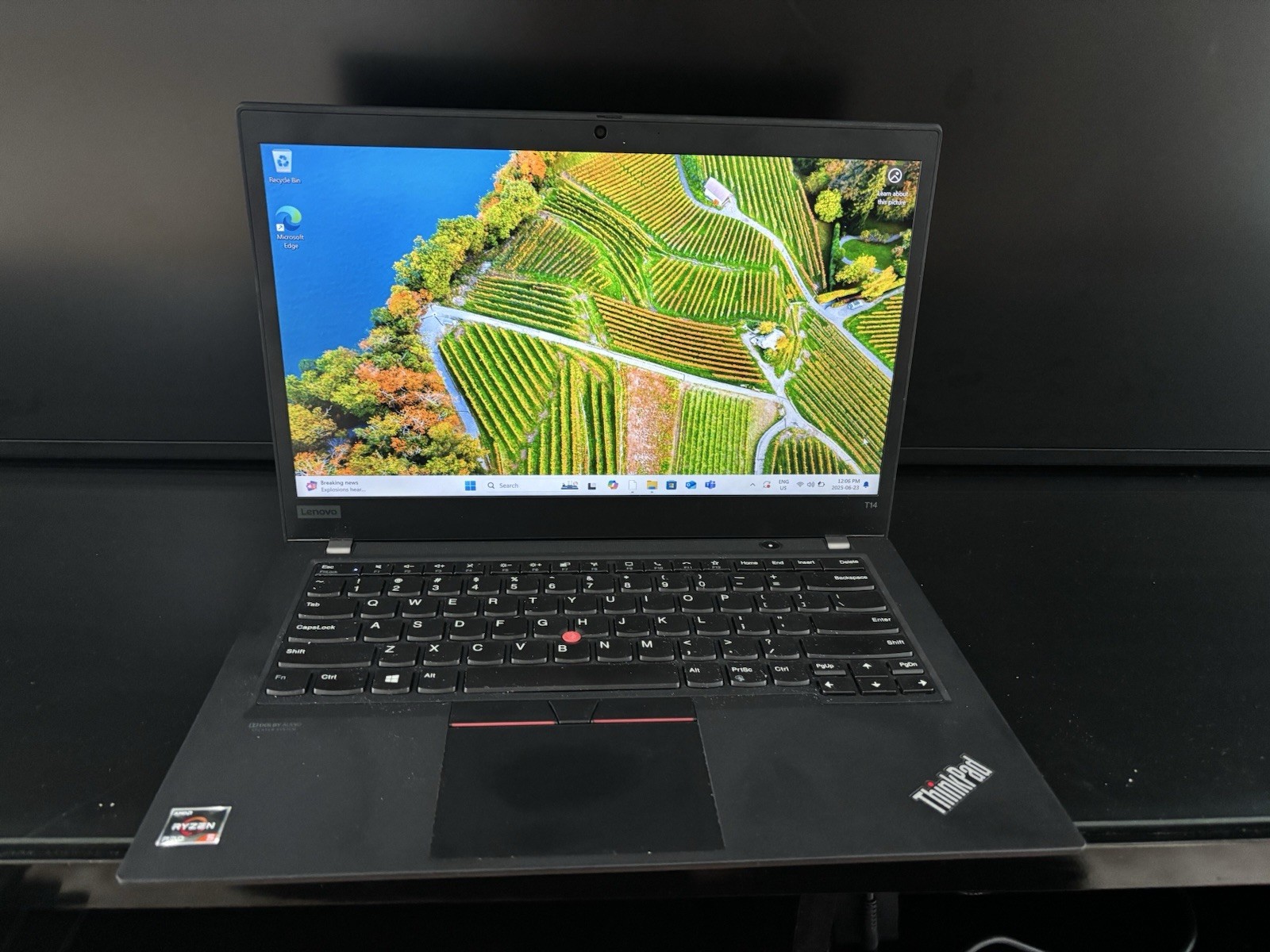 Lenovo Thinkpad T14 Gen 1 14″ (256GB SSD, Ryzen 5 PRO 4650U , 2.1 GHz, 16GB)