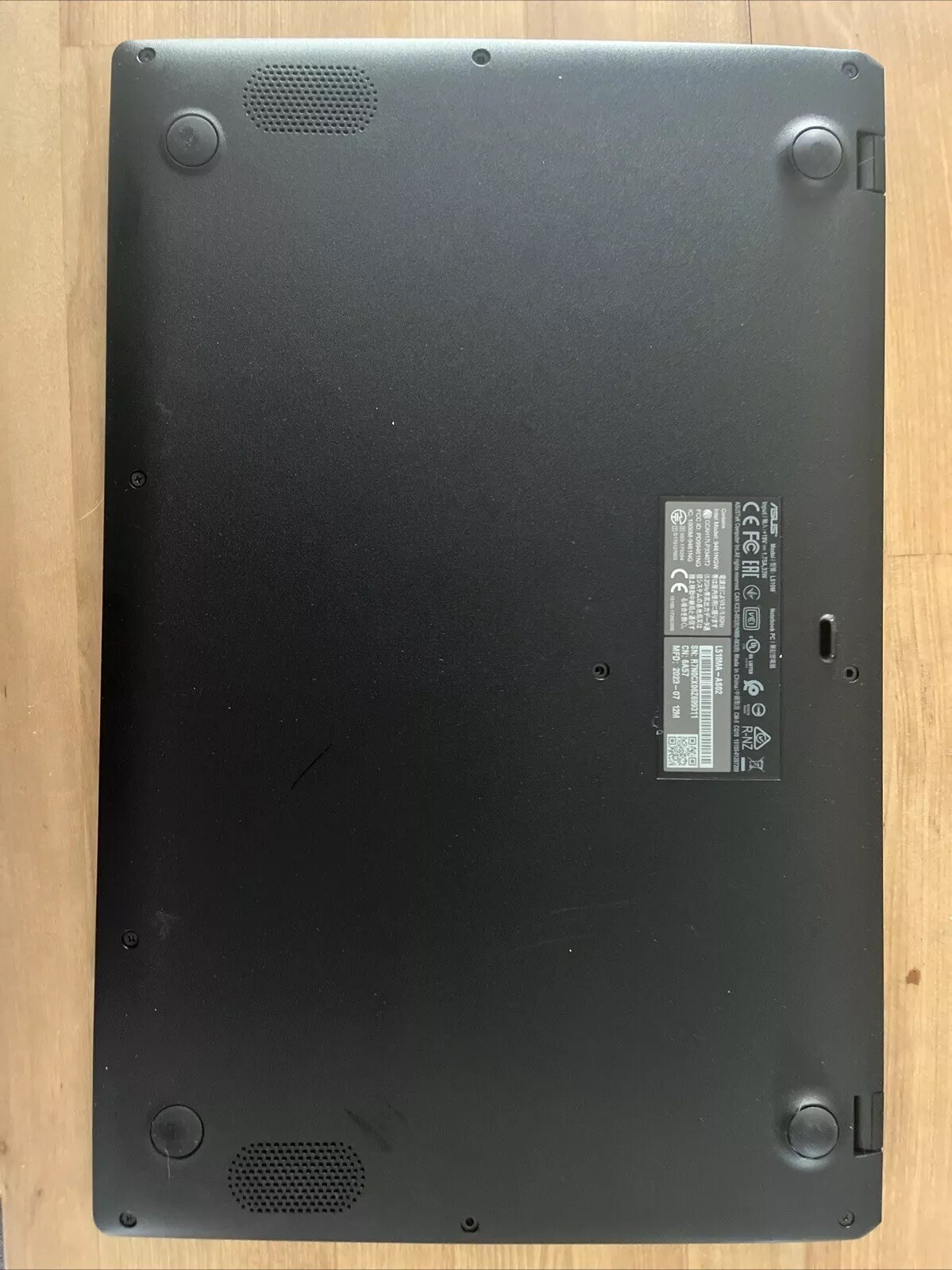 Laptop ASUS L510 Notebook PC Laptop – 1.1 GHz CPU, 64 GB DRIVE, Dual Core Black