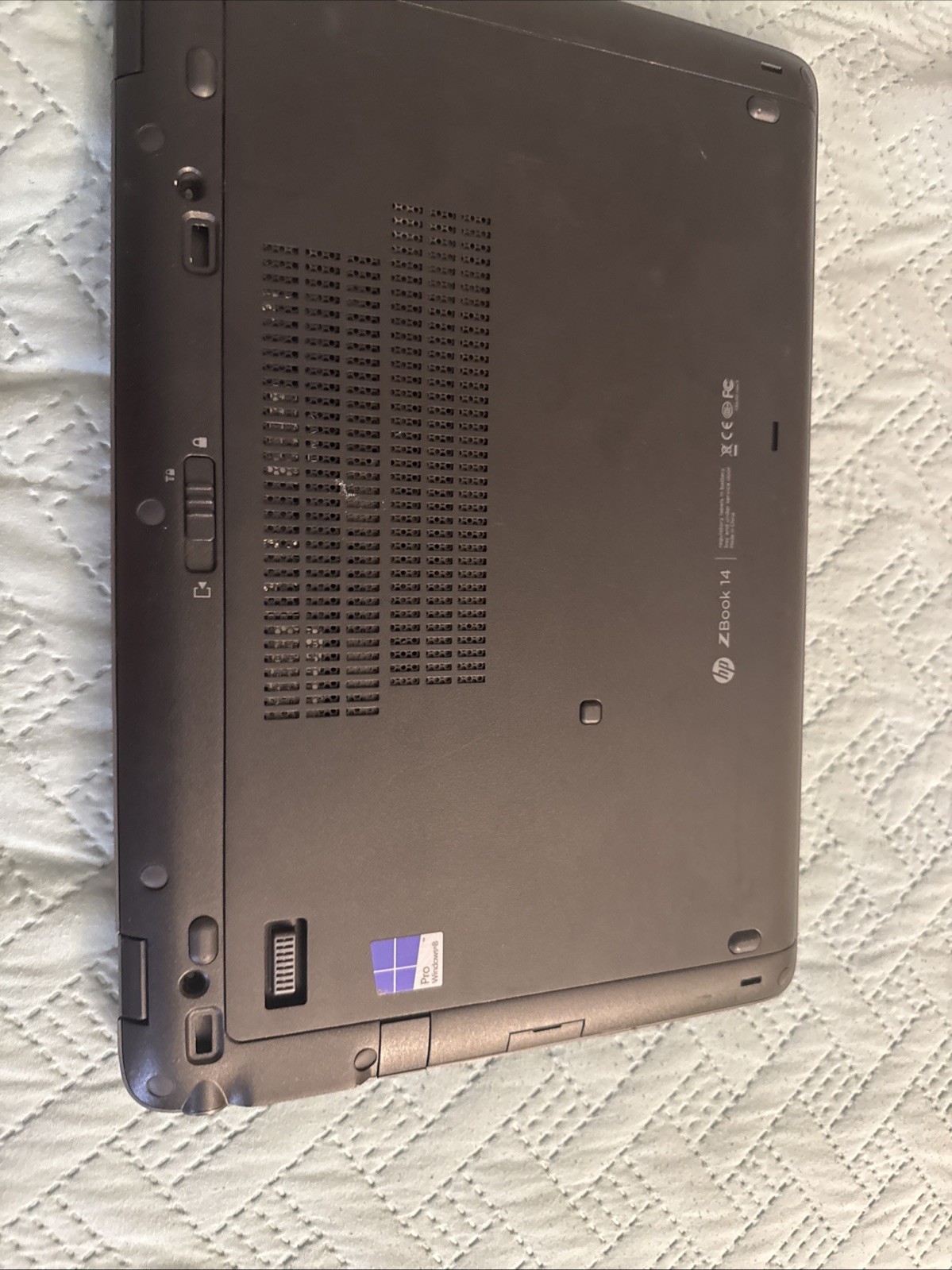 HP ZBOOK 14 Workstation|Intel core i7 V Pro For Parts, No Ram/HDD And Charger