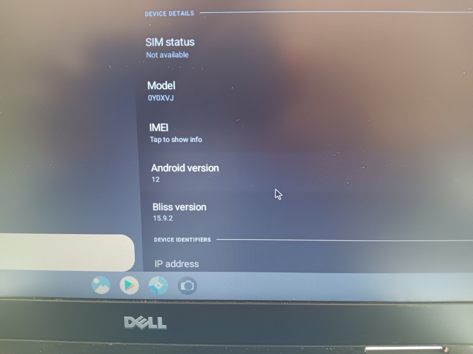 DELL LAPTOP WINDOWS 11/Android 12 8GB RAM Intel Core I5