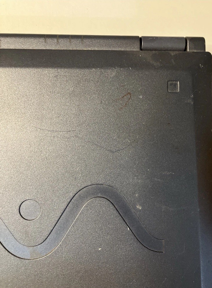 Sony VAIO PCG-971L Windows XP Laptop Boots HDD/CD-ROM Read Retro PC + Charger