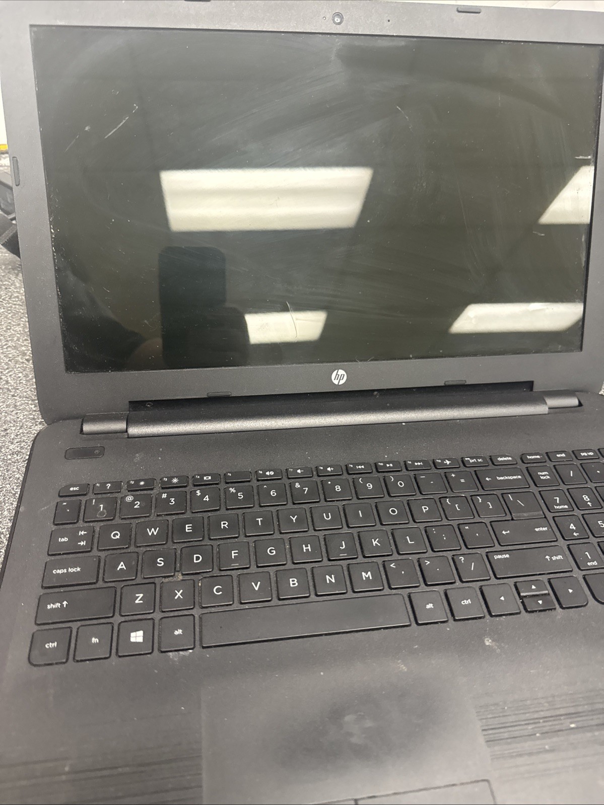 15″ HP Notebook 15-BA009DX AMD A6-7310 2.00GHz BATTERY NOT TESTED AND SCRATCHES!