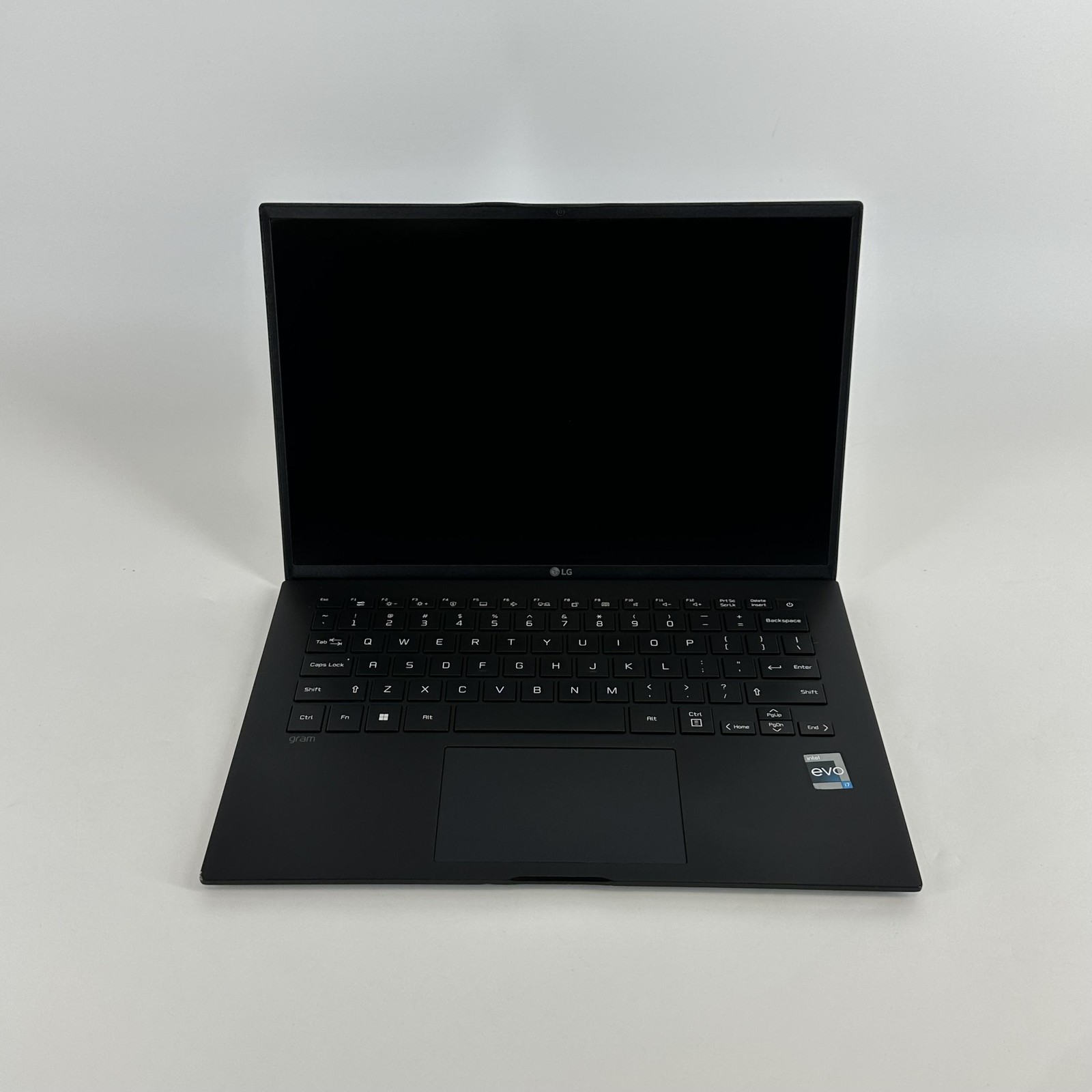 LG Gram 14 Black FHD+ 2.1 GHz i7-1260P 16GB 512GB SSD Good – No Feet
