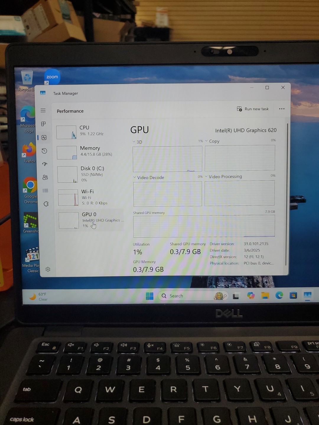 Dell Latitude 5400 Intel Core i5-8365U 16GB RAM 256GB SSD Dinged Corner 110425-7