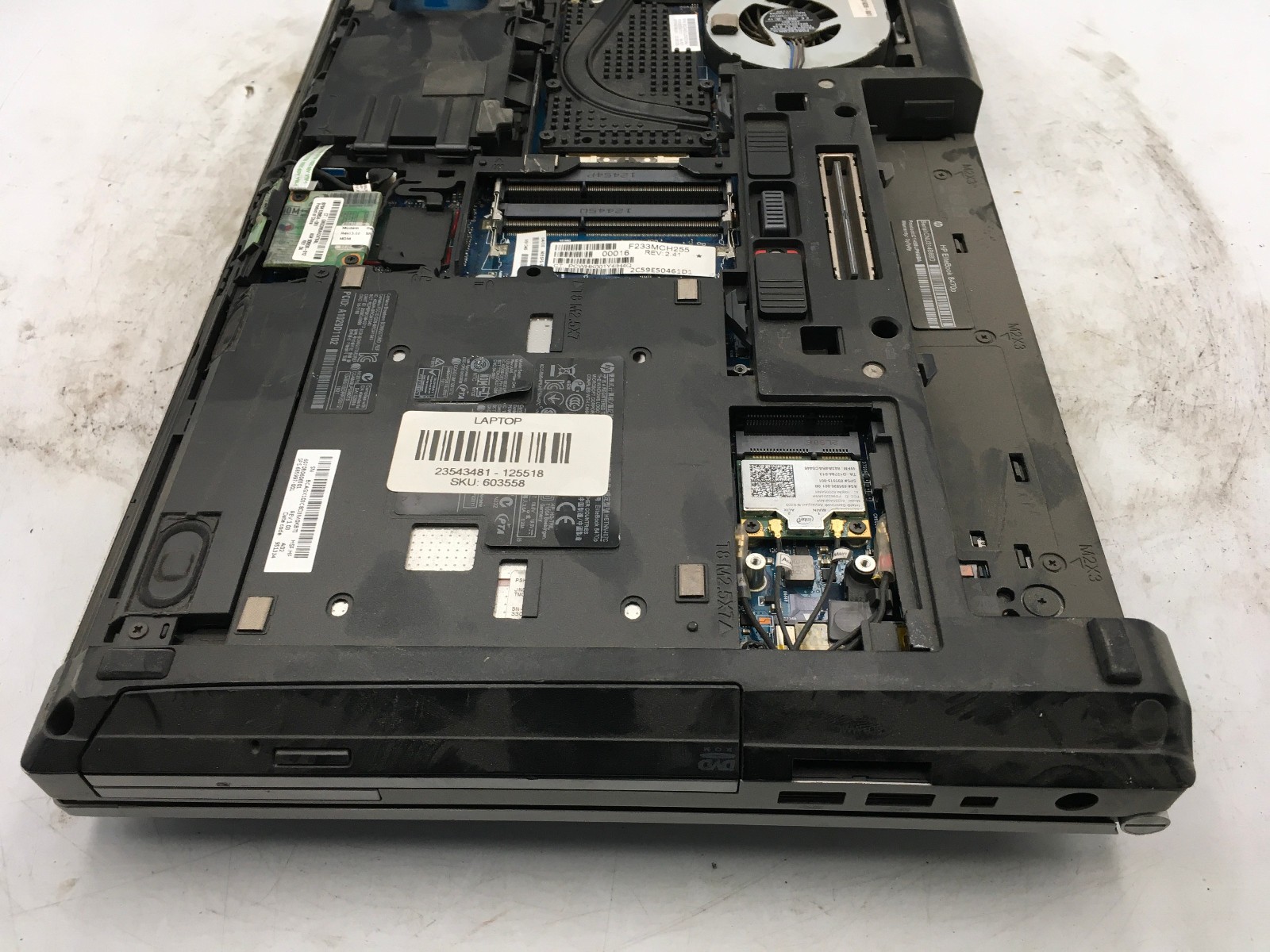 HP ELITEBOOK 8470P – FOR PARTS – MISSING COMPONENTS – INTEL I5 – READ DESC – BB