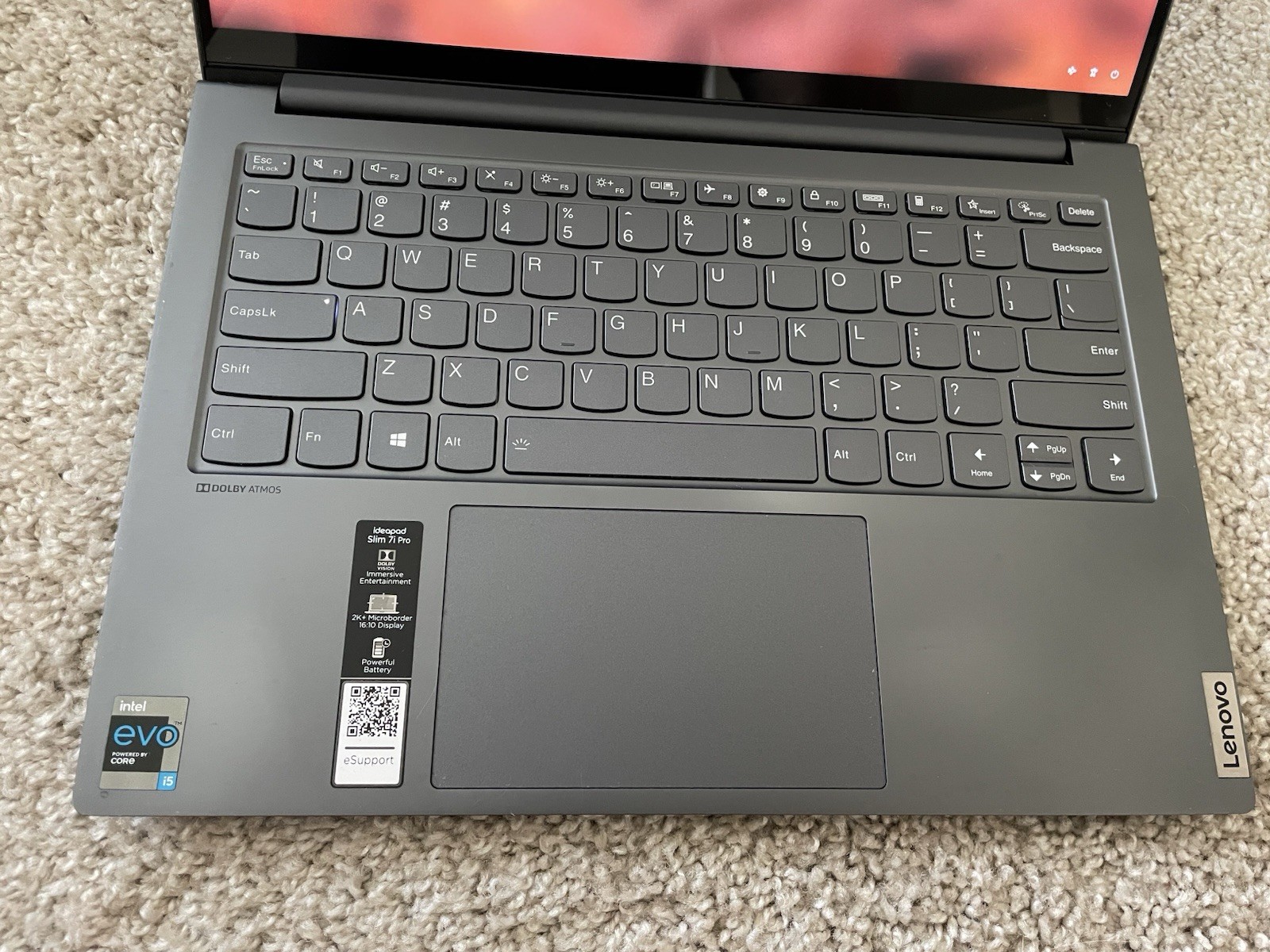 Lenovo IdeaPad Slim 7 Pro 14IHU5 14″ (512 GB SSD, Intel Core i5 11th Gen Touch
