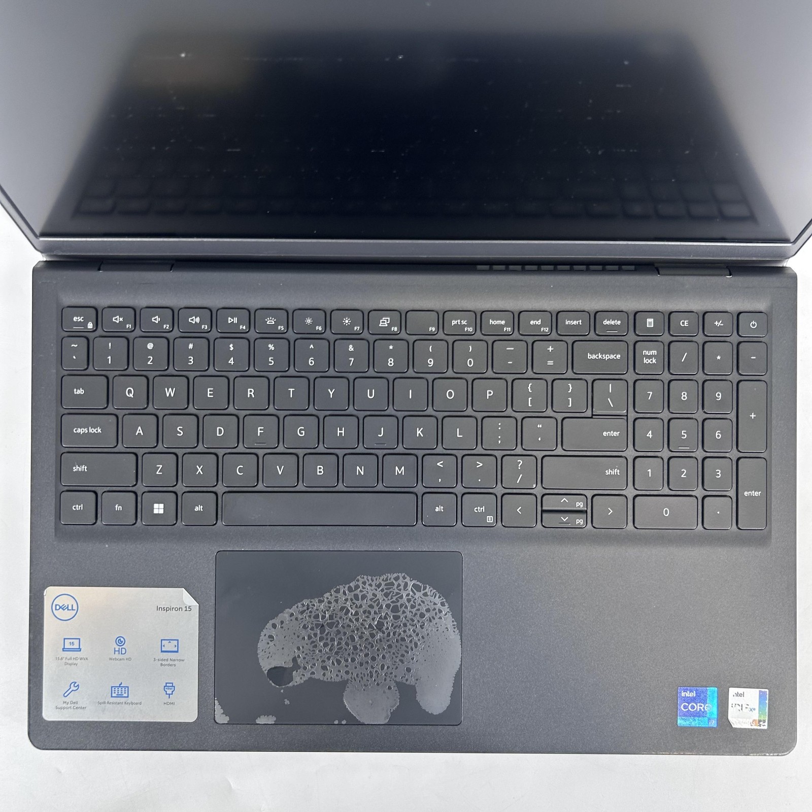 Dell Inspiron 3520 15.6 Black FHD 1.7 GHz i7-1255U 16GB 512GB SSD Fair