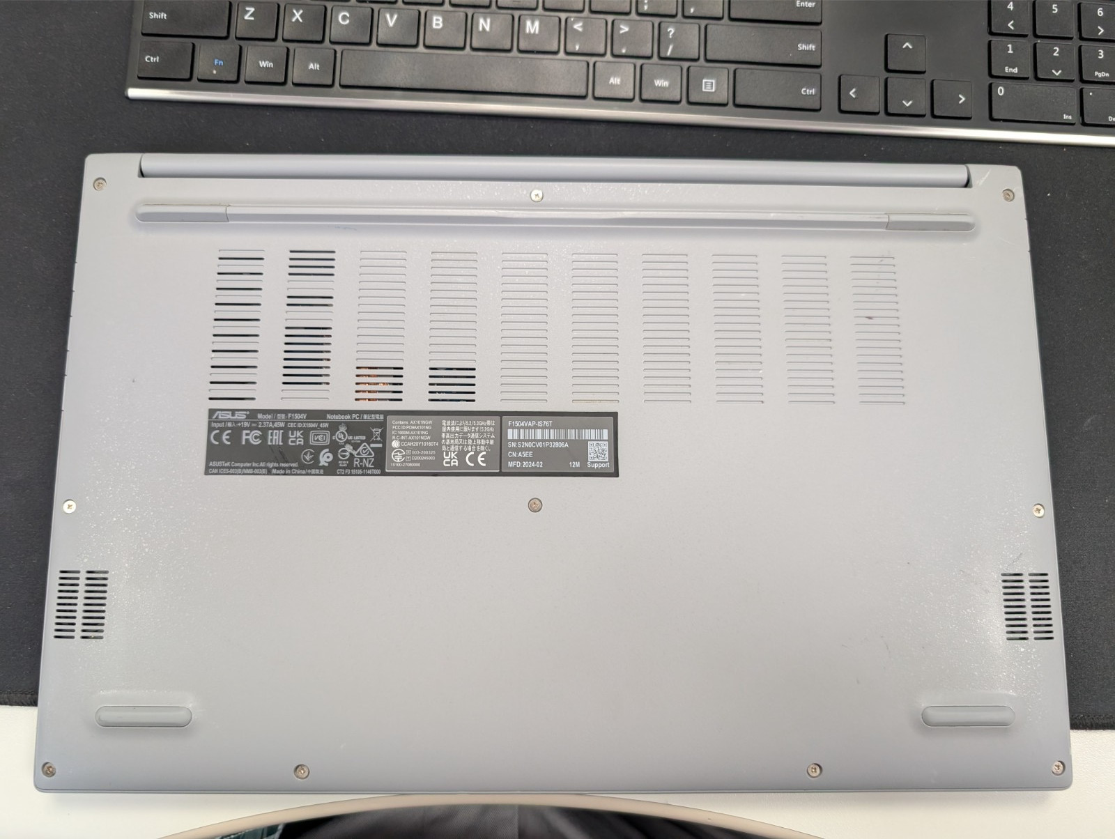 Asus Vivobook 15 F1504V 15.6″ Core 7 150U 1.8GHz 16GB RAM 512GB SSD