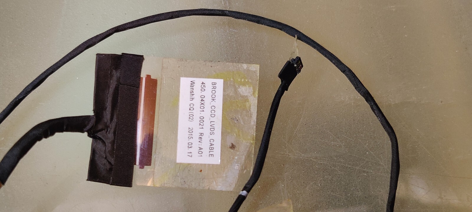 ACER ASPIRE E5-772 CAVO VIDEO FLAT LVDS 450.04X01.0021 REV:A01