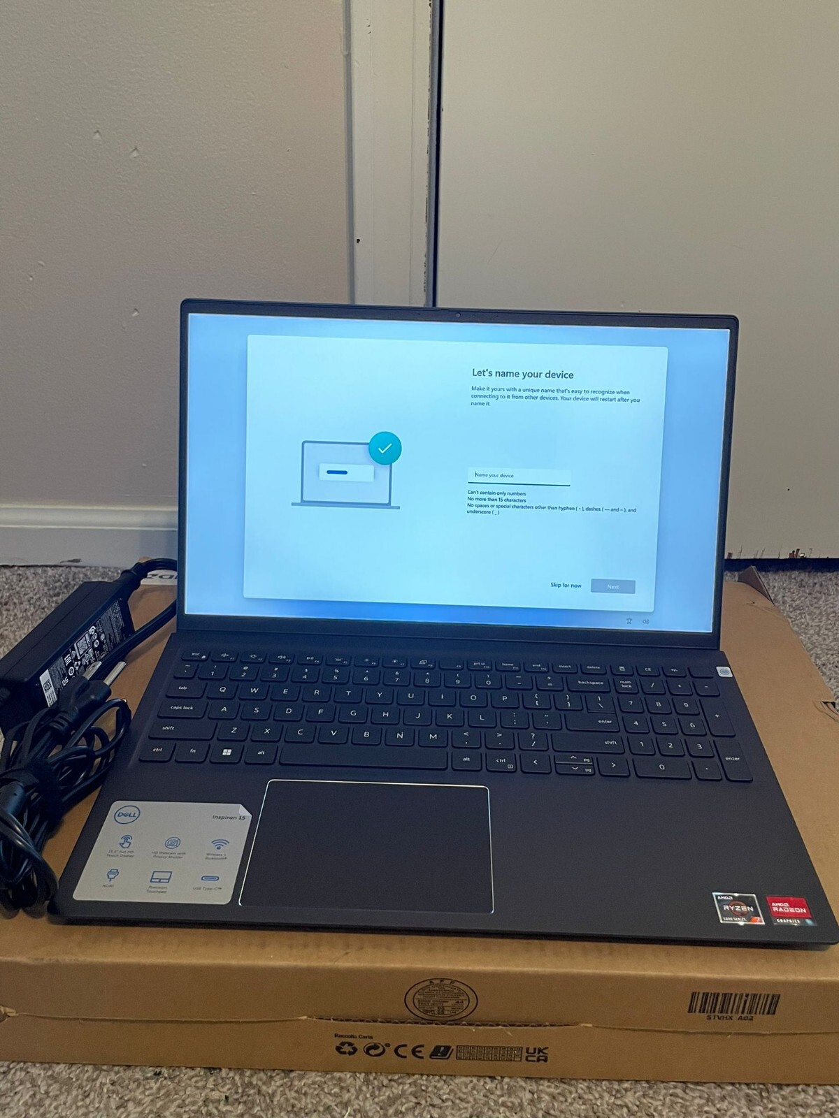 Dell Inspiron 15 5515 15.6″ Touchscreen Laptop AMD Ryzen 7 ( 16 GB Ram 512)