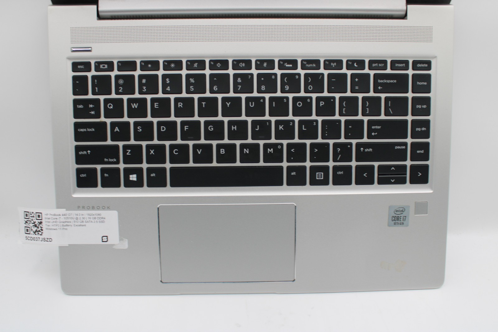 HP ProBook 440 G7 i7-10510U @ 1.8 GHz 16GB RAM 512GB SSD W11P