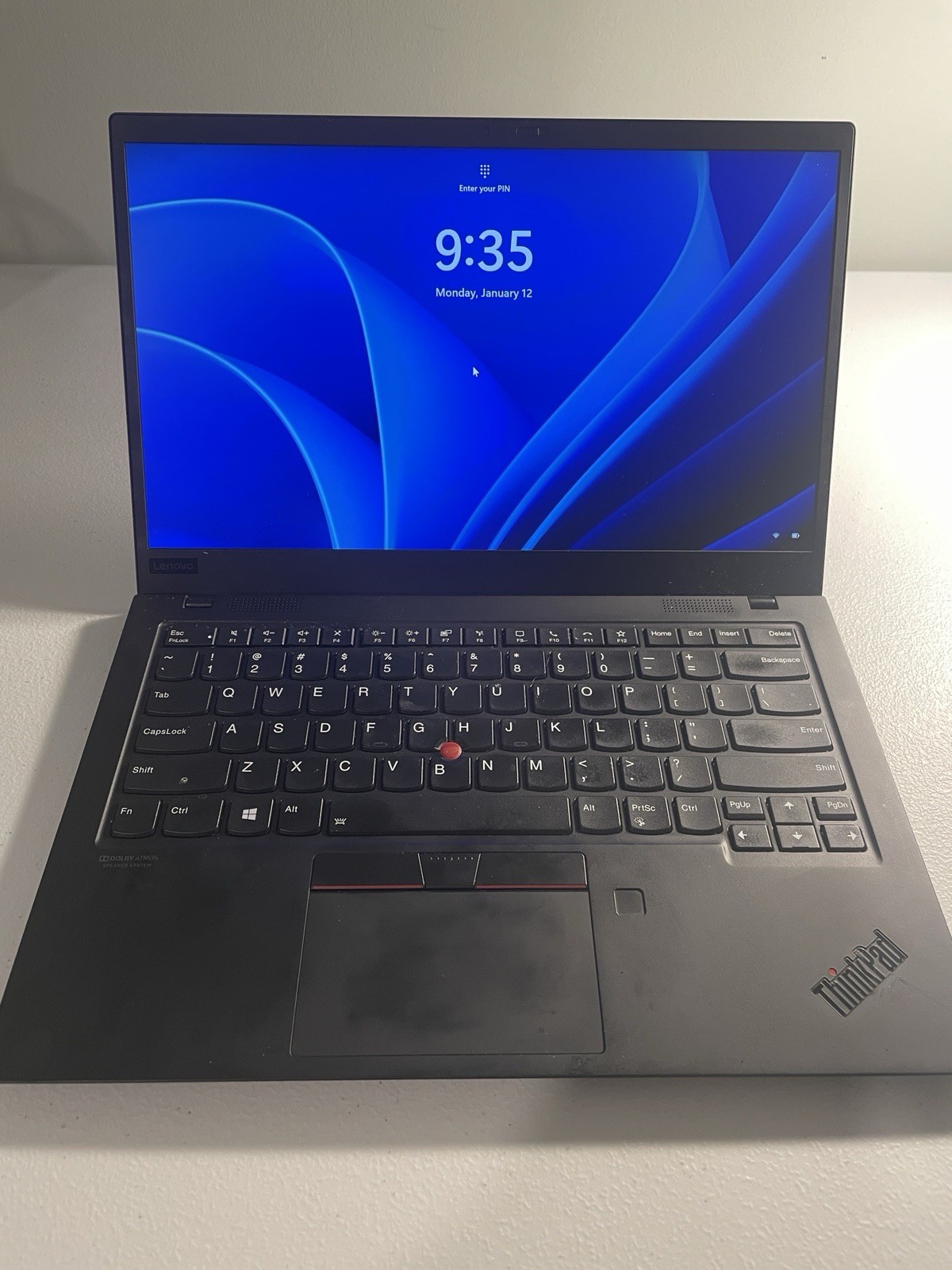 Lenovo ThinkPad X1 Carbon Gen 8 14″ i7 16GB 512GB SSD Win11 Pro Black