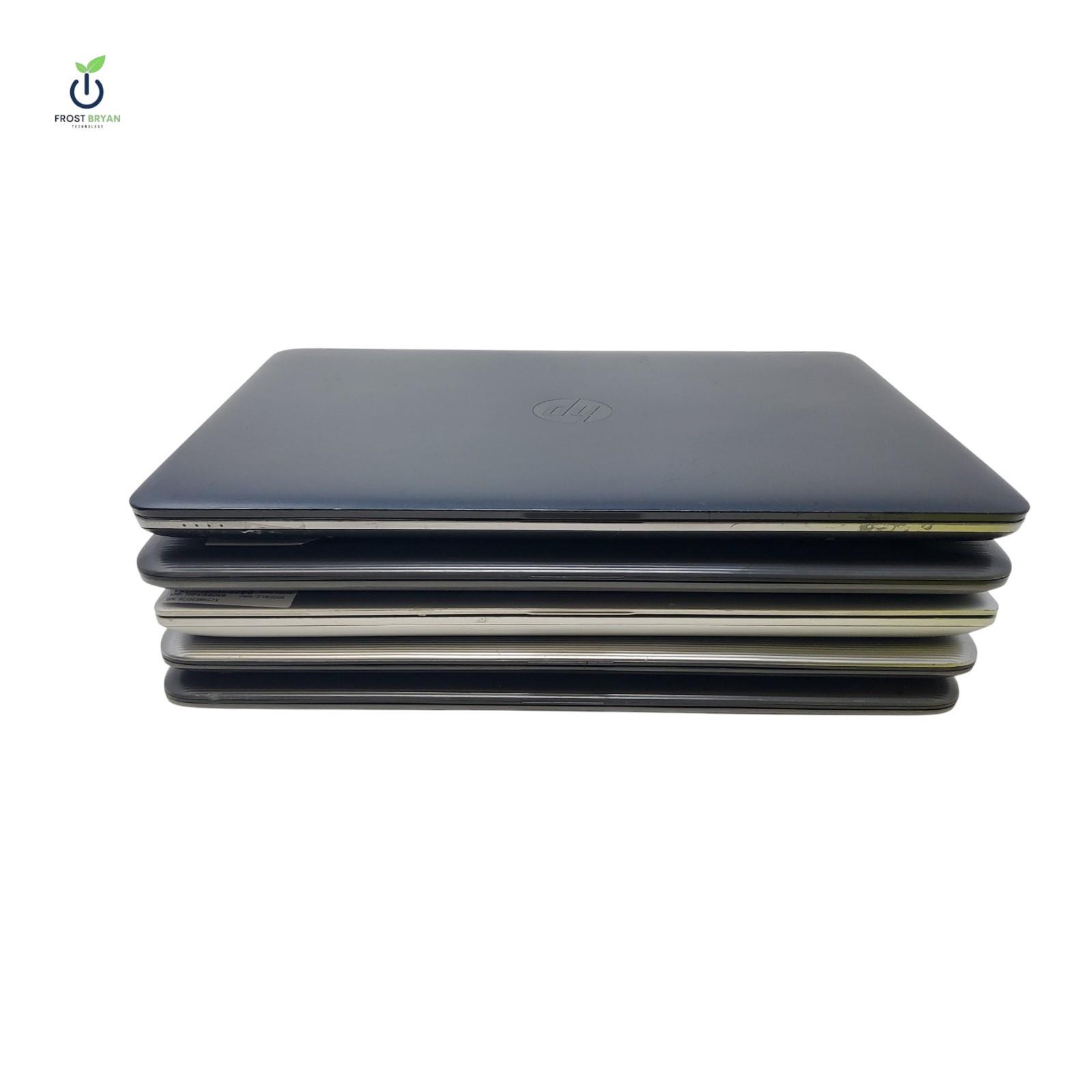 Lot of 5 HP PROBOOK 650 G3/G5, 250 G5, 15-AY068NR, 8GB 256/512GB No OS Grade C/D