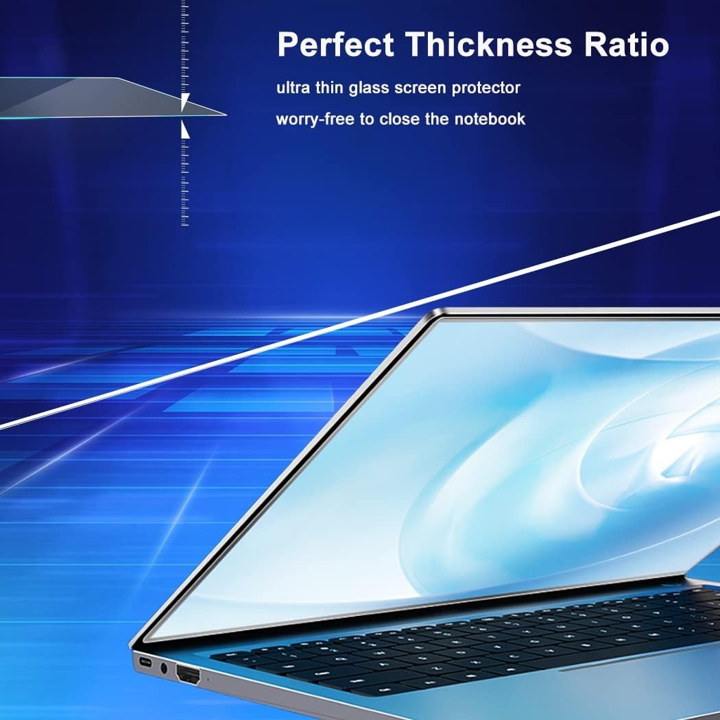 15.6 inch Tempered Glass Screen Protector for Dell 15 DC15250/DC15255 Laptop, 9H