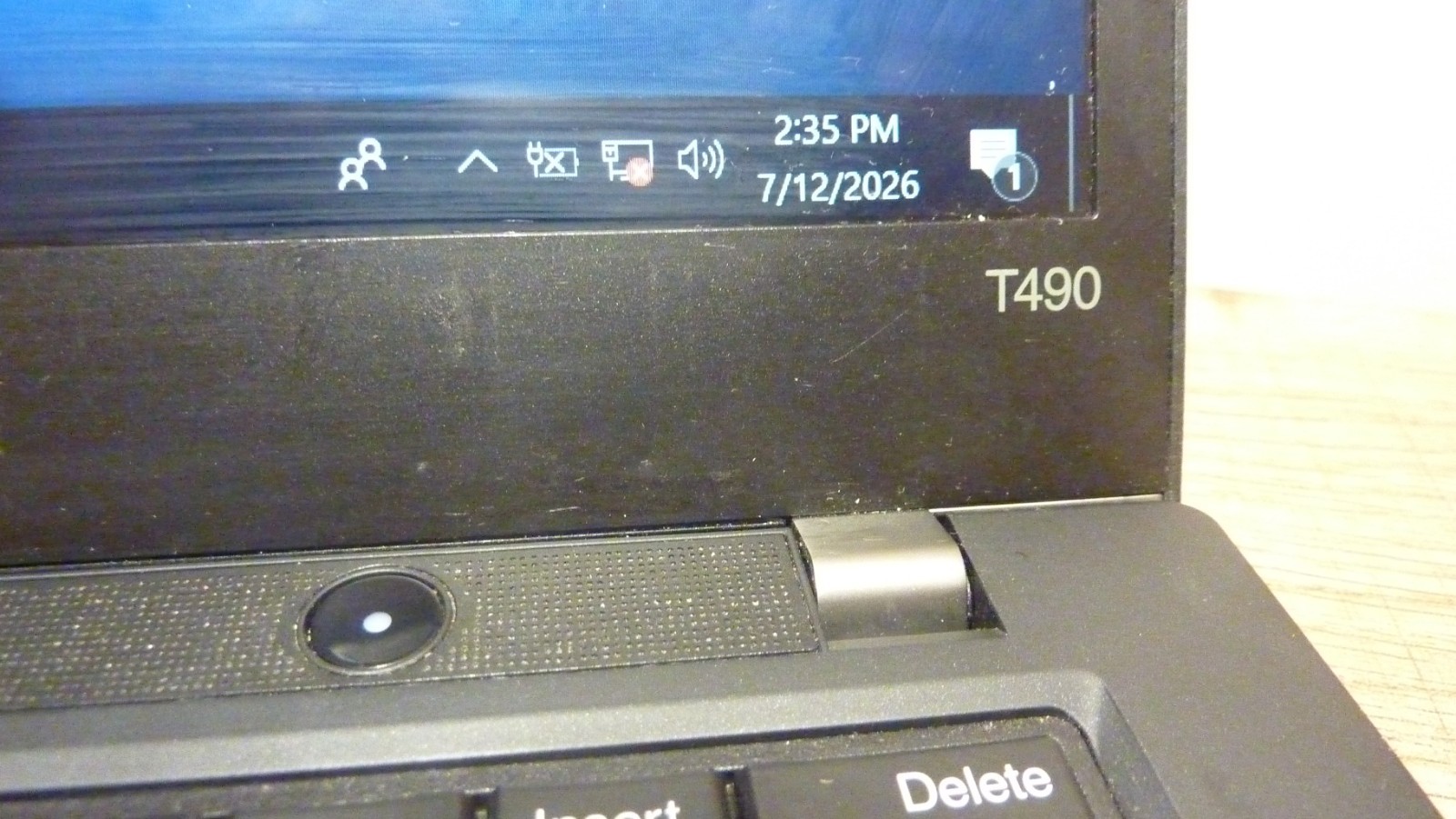 Lenovo ThinkPad T490s Intel i7-8665U 16GB RAM 256 GB SSD Win 10 Pro OEM CHARGER