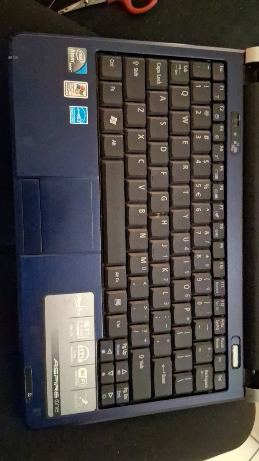 Acer Aspire One Series model ZG5 mini laptop