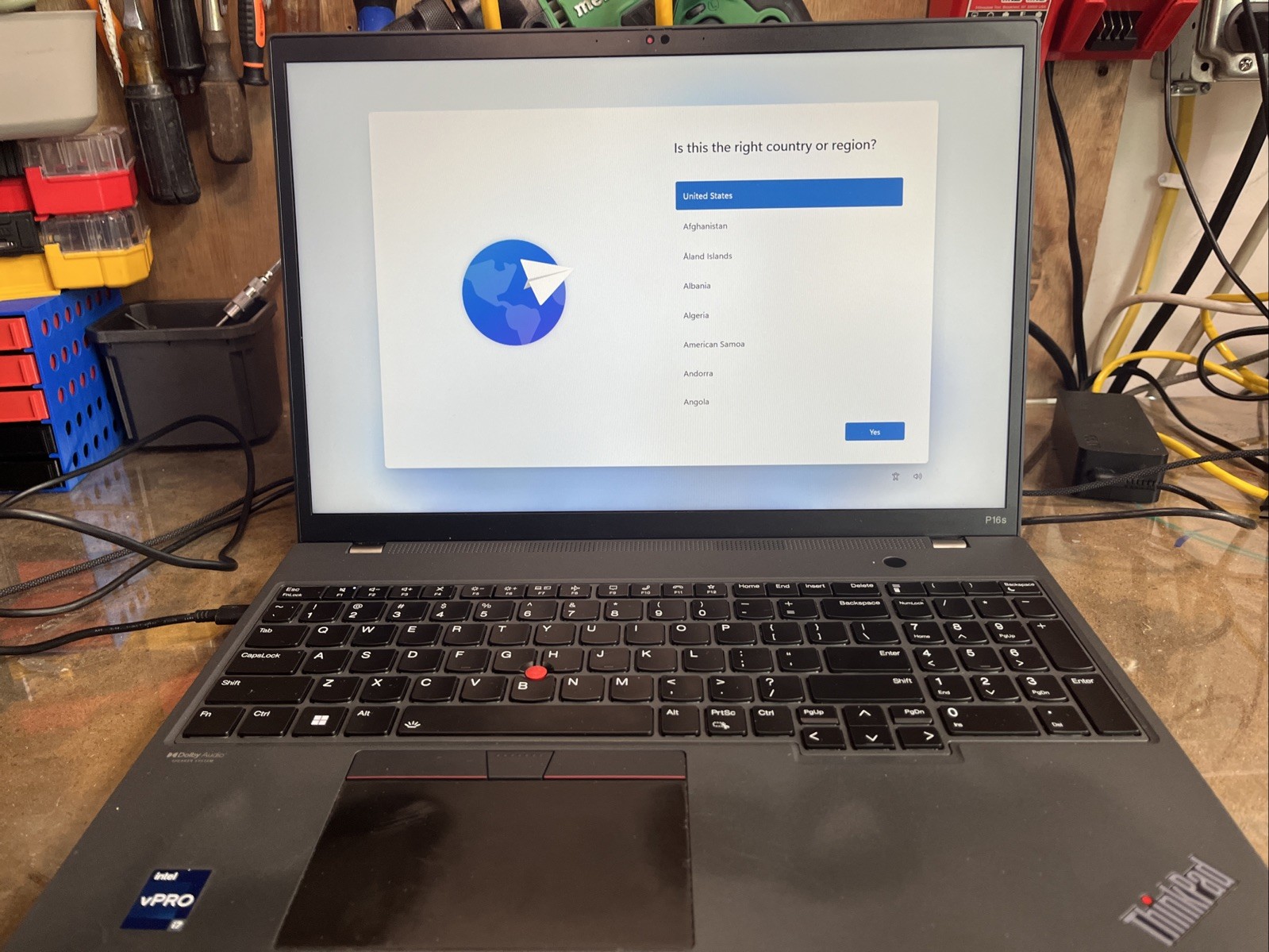 Thinkpad P16s Gen 1 – i7-1270P – 32GB DDR4 – Quadro P550 – 512GB SSD – READ