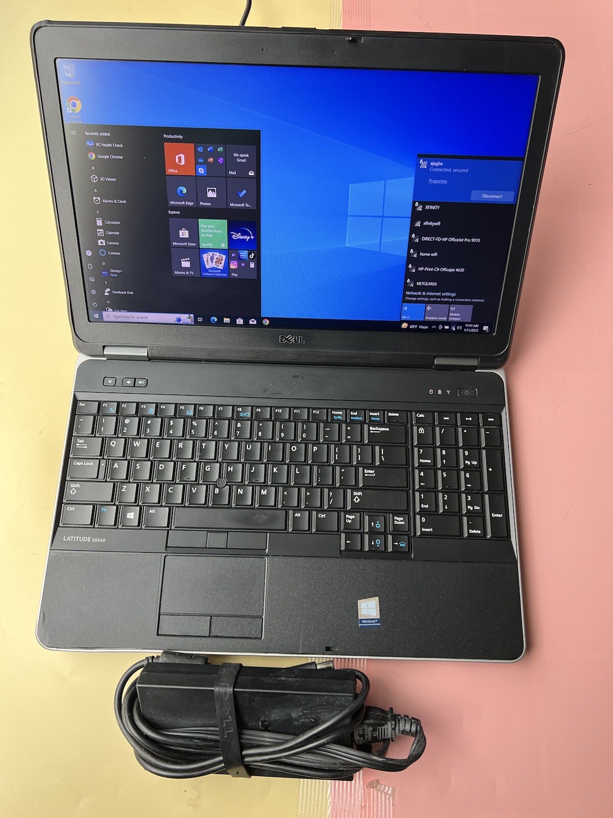 Dell Latitude E6540 Core i5-4310M 2.70GHz 4GB RAM 500GB HDMI BACKLIT 1920X1080