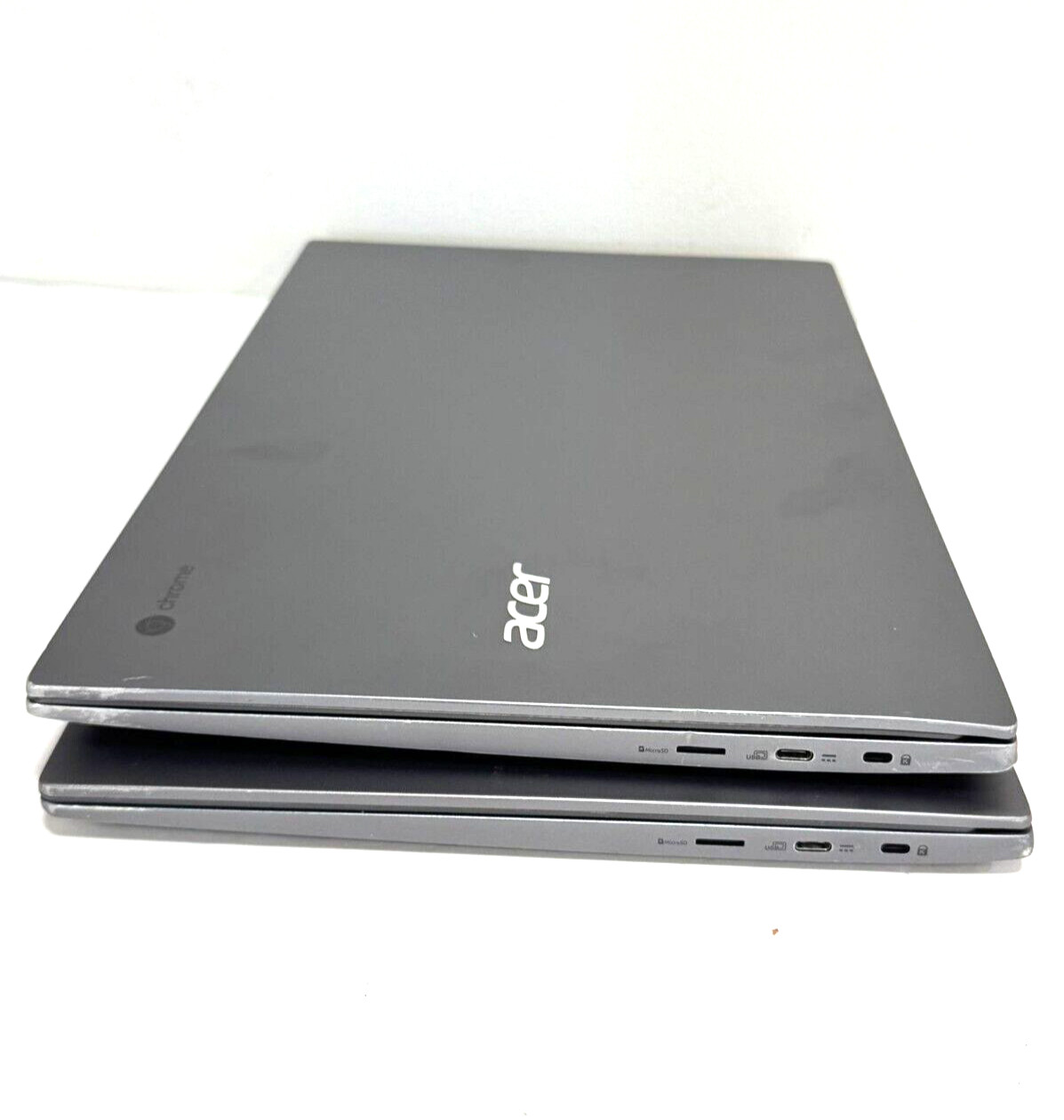 Lot of 2Acer Chromebook CB715-1W Core i3-8130U 8GB RAM 128GB SSD NO CHARGER