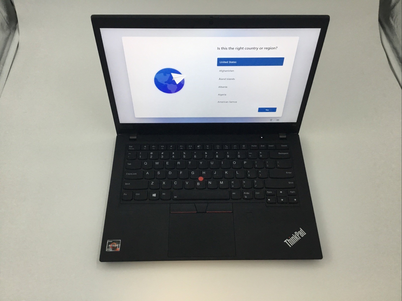 Lenovo Thinkpad T14 Gen 1 14” Ryzen 7 Pro 4750U 16GB RAM 128GB SSD (LDP-W0448)