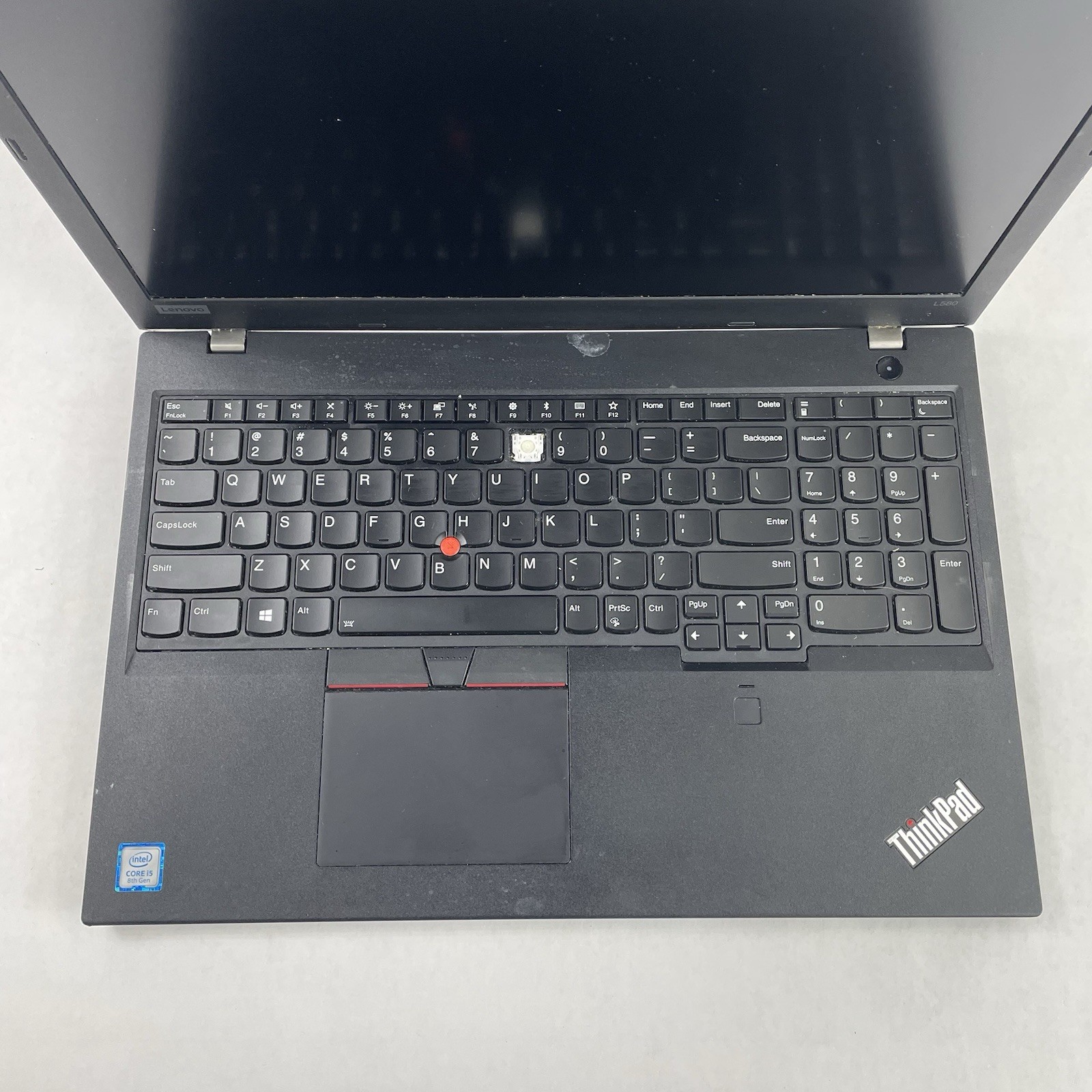 Lenovo ThinkPad L580 15.6″ i5-8250U 1.60 GHz 8 GB RAM No SSD/OS/AC – Missing Key