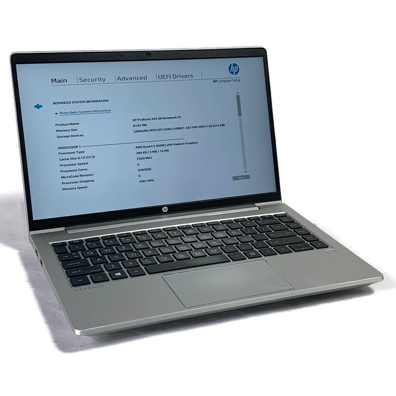 HP ProBook 445 G8 14″ Laptop Ryzen 5 5600U 2.3GHz 8GB 512GB NVMe SSD – Win11