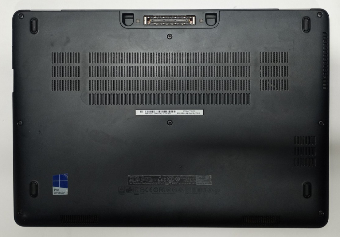 Dell Latitude E7470 14″HD i7-6600U@2.60GHZ 8GB RAM NO HDD/OS NO BATTERY WH712