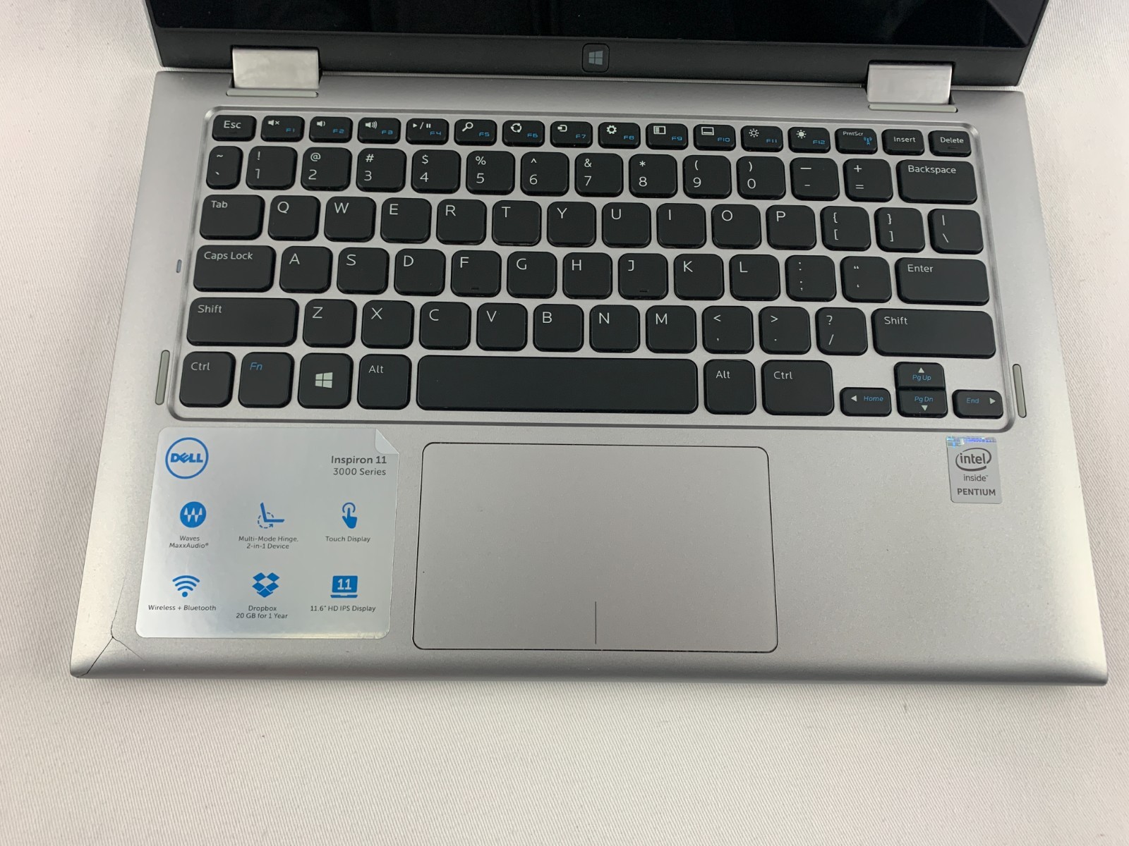 Dell Inspiron 11-3147 Laptop, Intel Pentium N3530 2.16GHz 4GB RAM 320GB HDD W10H