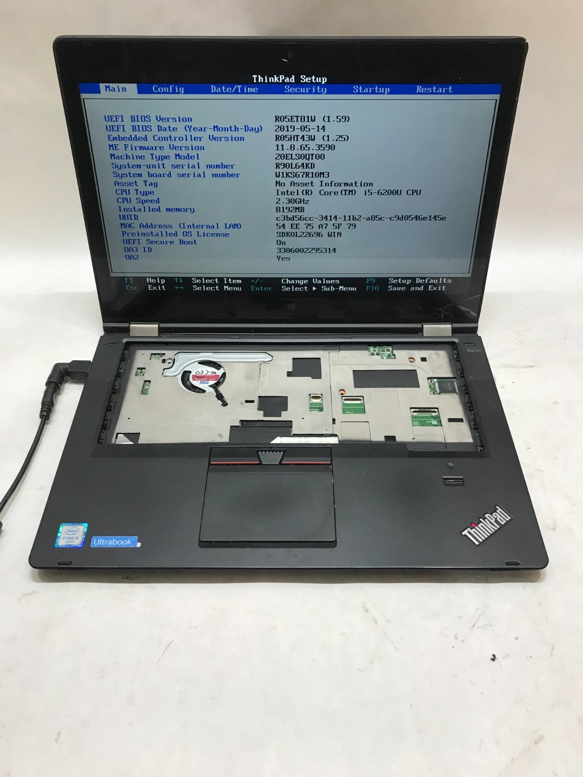 Lenovo ThinkPad Yoga 460 14″ Intel Core i5 NO RAM NO HDD/OS For Parts READ! – DW