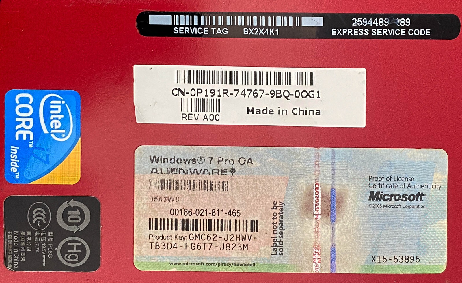 Alienware M15X
