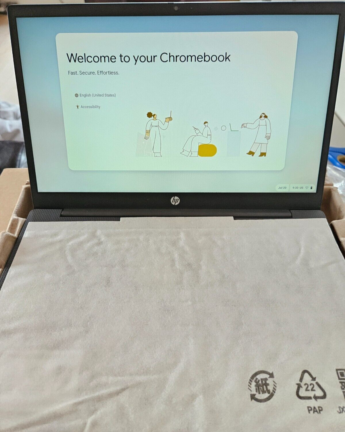 HP Chromebook laptop 14a-nf0000nr (9P988UA) Intel N-series 4 GB 64 GB