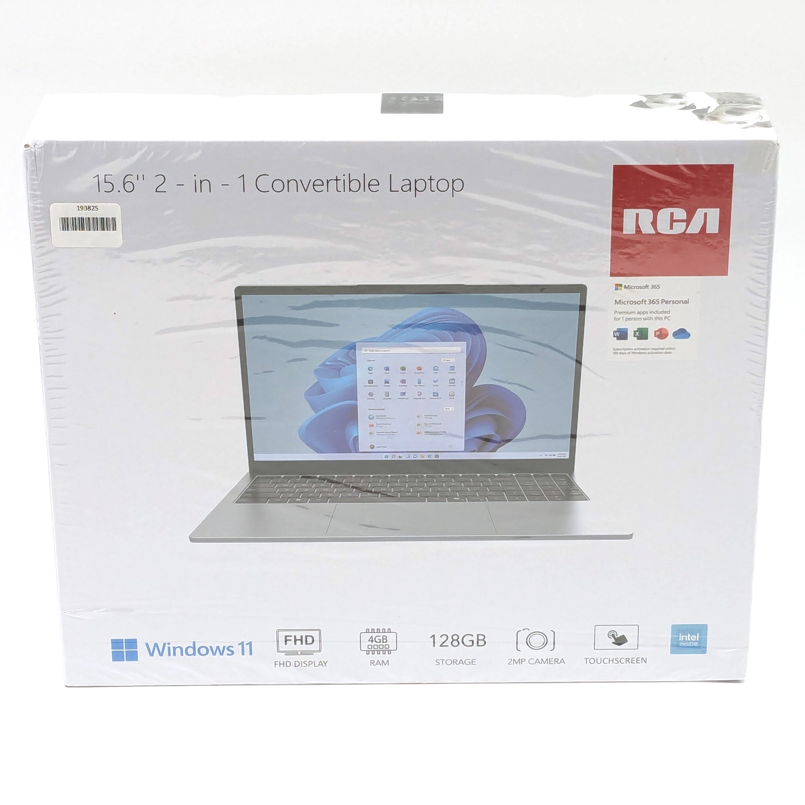 RCA 2-in-1 Convertible Laptop 15.6″ Intel N100 4GB RAM 128GB SSD Windows 11 Home