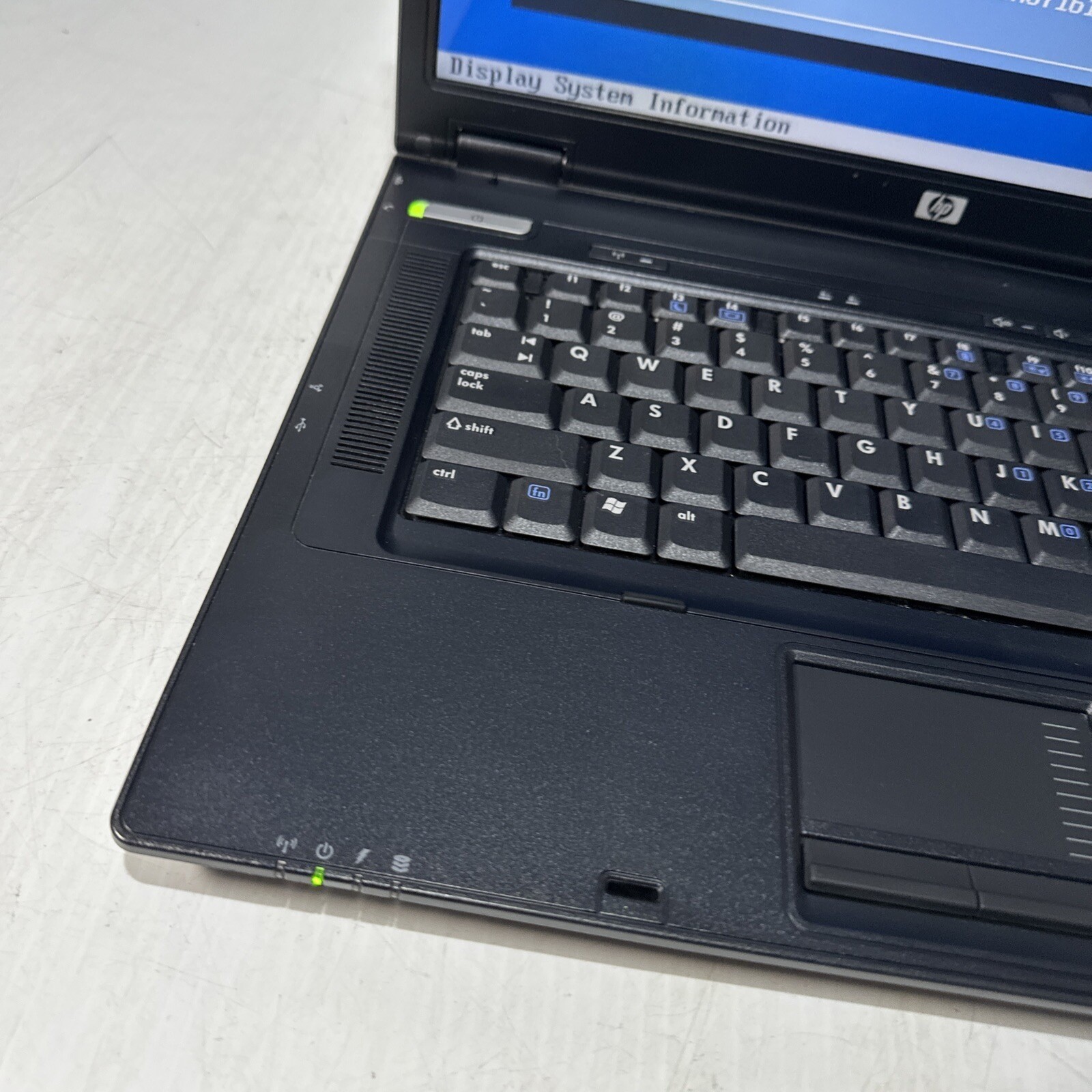 Hp Compaq NX7400 15″ Laptop Intel Core 2 Duo T5500 1gb Ram No Drives Boots Bios