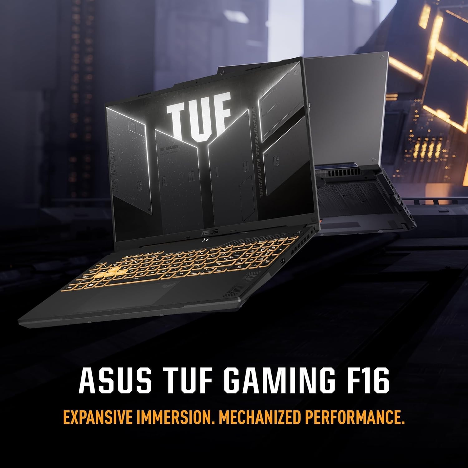 TUF Gaming F16: 16” FHD+ Gaming Laptop with RTX 4050 and Efficient Cooling