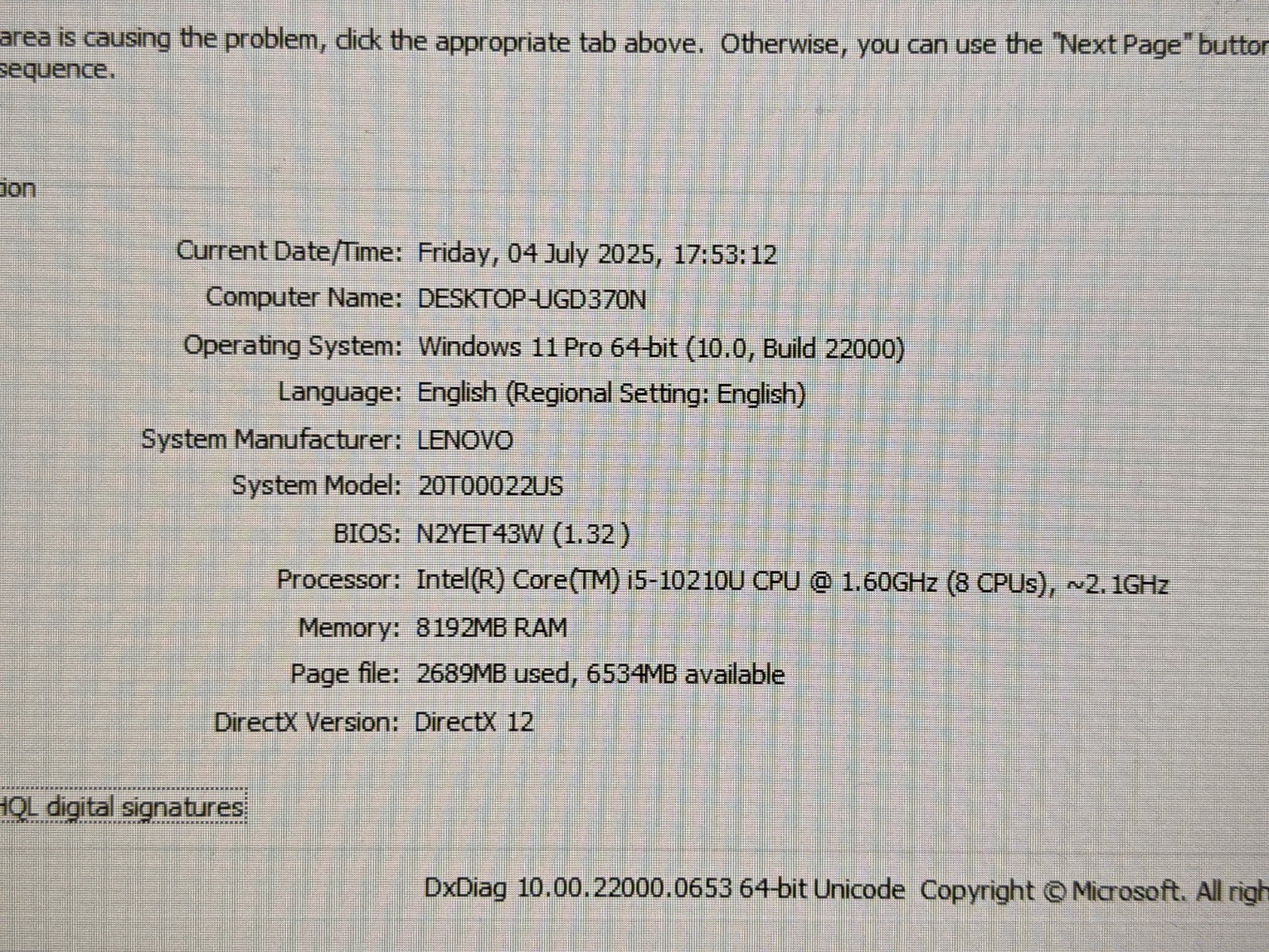 Lenovo ThinkPad T14s Gen 1 14″ FHD i5-10210U 1.6GHz 8GB 512GB SSD W11P +Charger