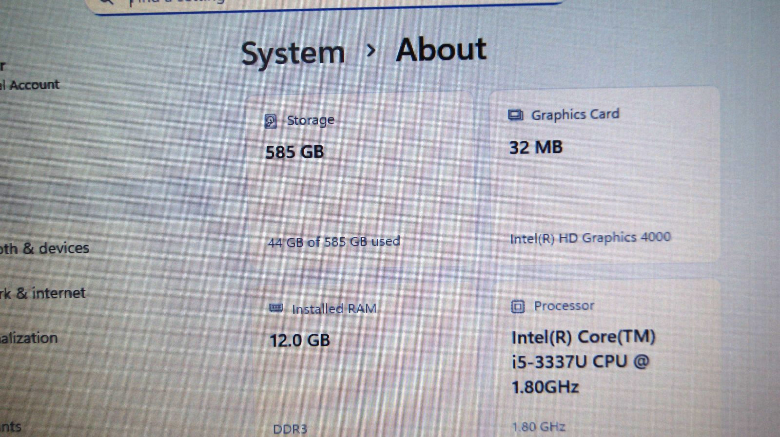 HP EliteBook Folio 9470m i5- 1.8GHz 12GB Ram 128GB SSD+ 500GB HHD Win 11 Pro