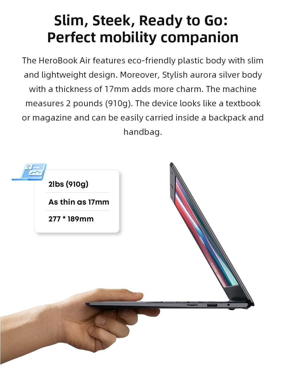 11.6″ HD Display Intel Celeron N4020 Dual Core 4GB 128GB SSD Windows 10 Laptop