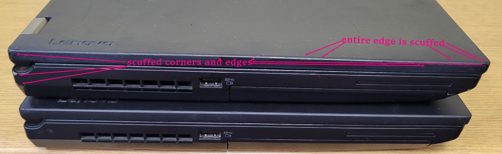 (Lot of 2)Lenovo TPad P71 i7-7th Gen 16GB 2.8/2.90GHz Quad P3000/M620 No OS/SSD