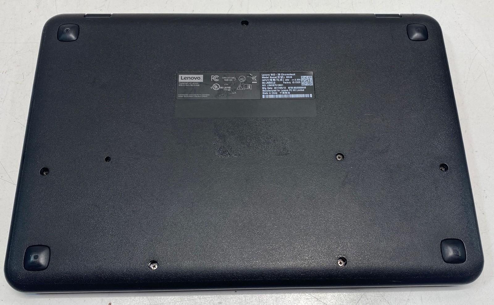 Lenovo N42-20 Chromebook 14″ Intel Processor Chrome OS Tested Factory Reset