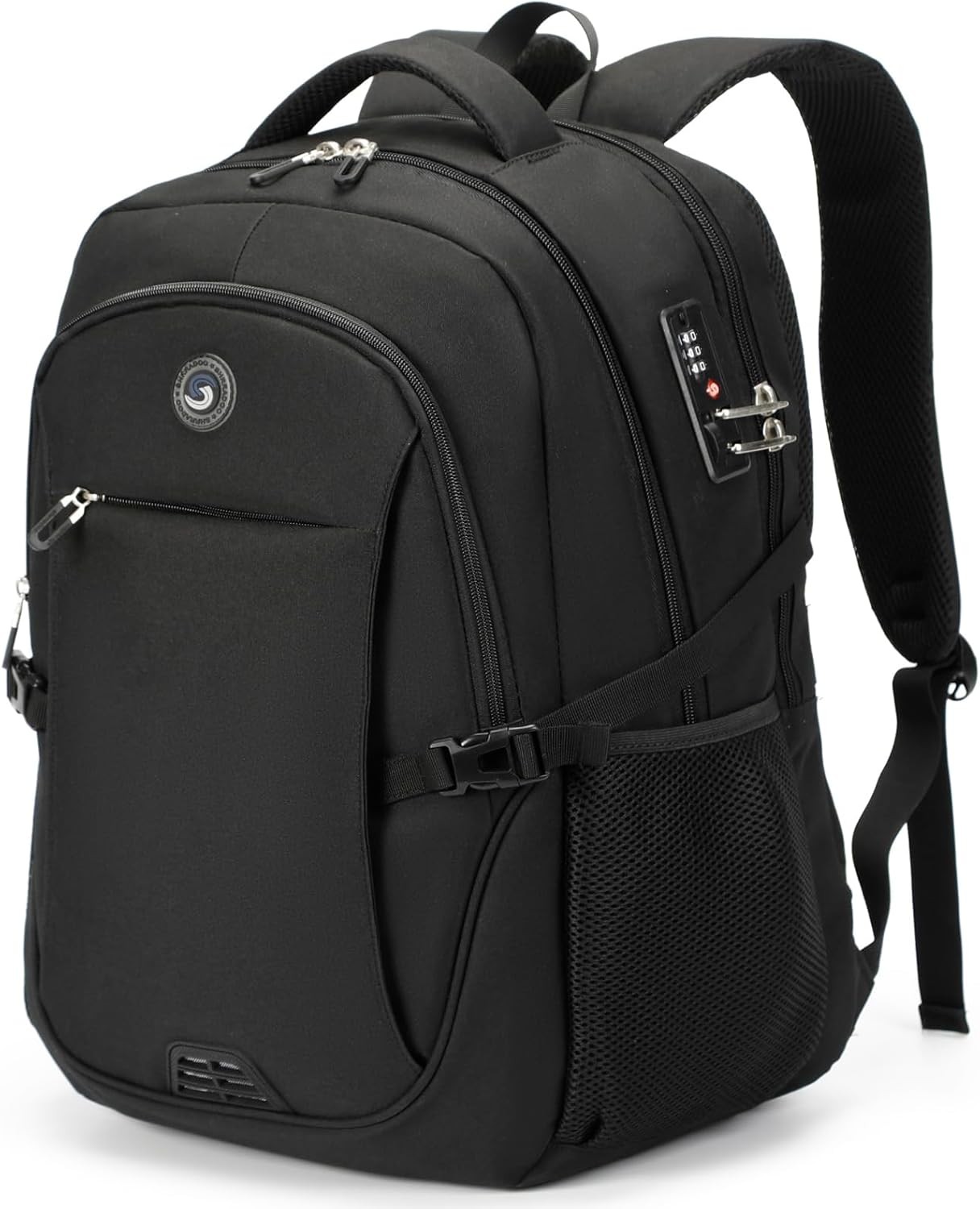 Anti Theft Laptop Backpack Travel Backpacks with Combination Lock Fits 17 Inch L