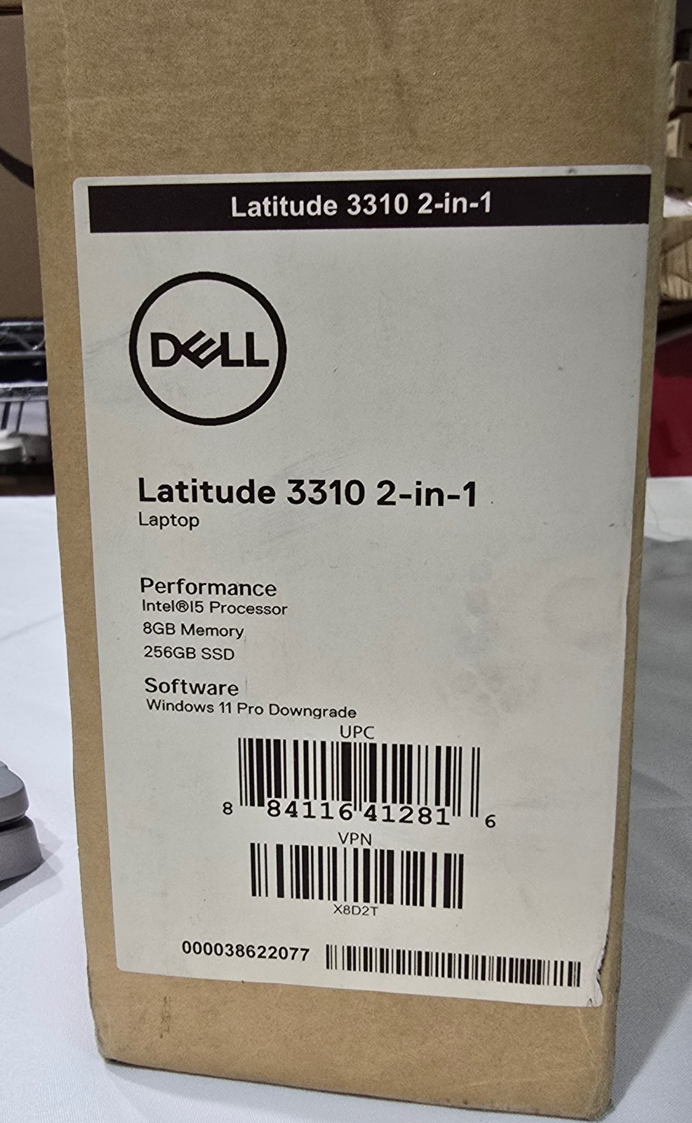 Dell Latitude 3310 2-in-1 Touchscreen 13.3″ FHD Laptop – i5-8265U 8GB 256GB SSD
