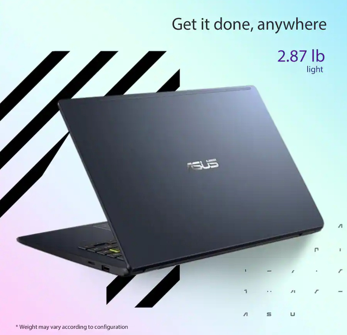 ASUS Vivobook Go 14” Full HD Laptop Intel Celeron N4500 4GB RAM 128GB eMMC