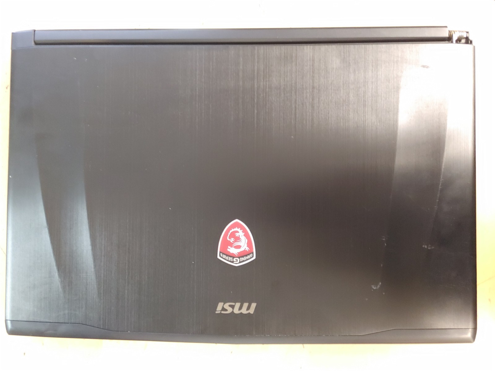 MSI GE72 6QD Apache Pro Core i7-6700HQ@2.60GHz, 8GB RAM , NO SSD FOR PARTS