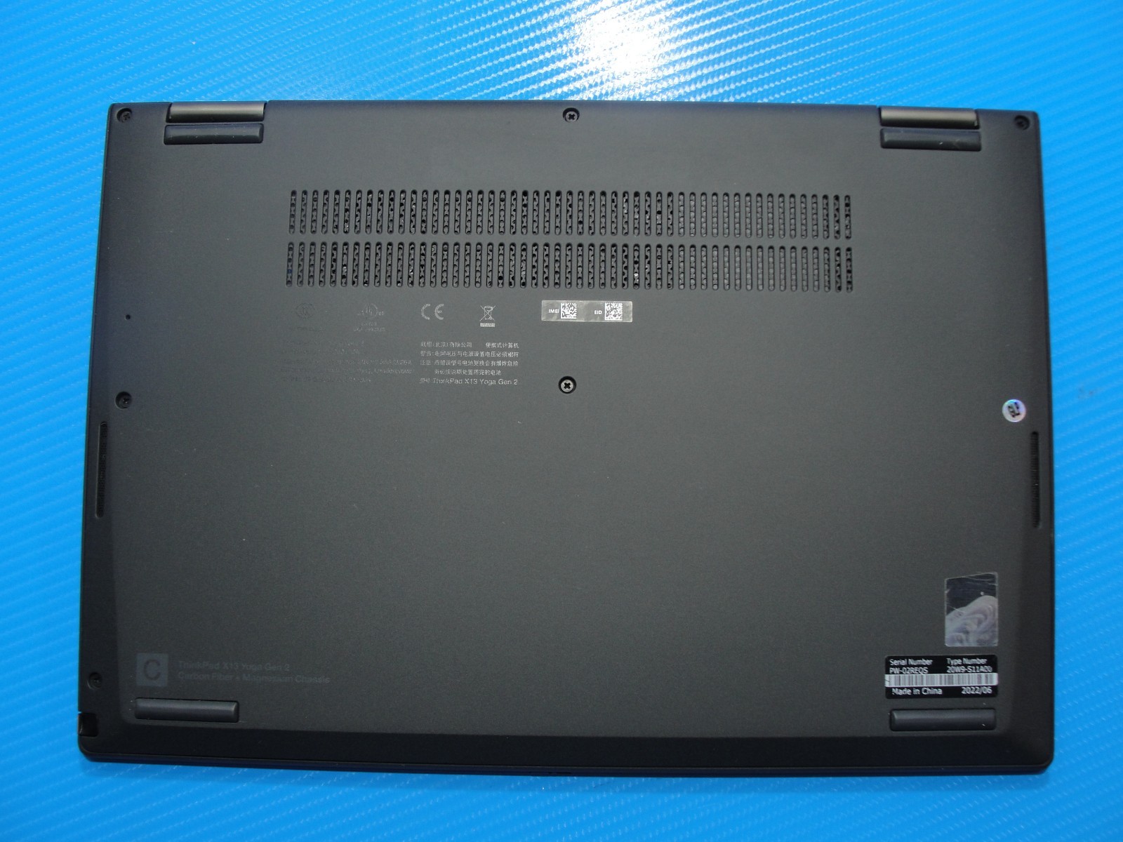Lenovo ThinkPad X13 Yoga Gen 2 13.3″WUXGA TOUCH i7-11th Gen 16GB RAM 256GB SSD